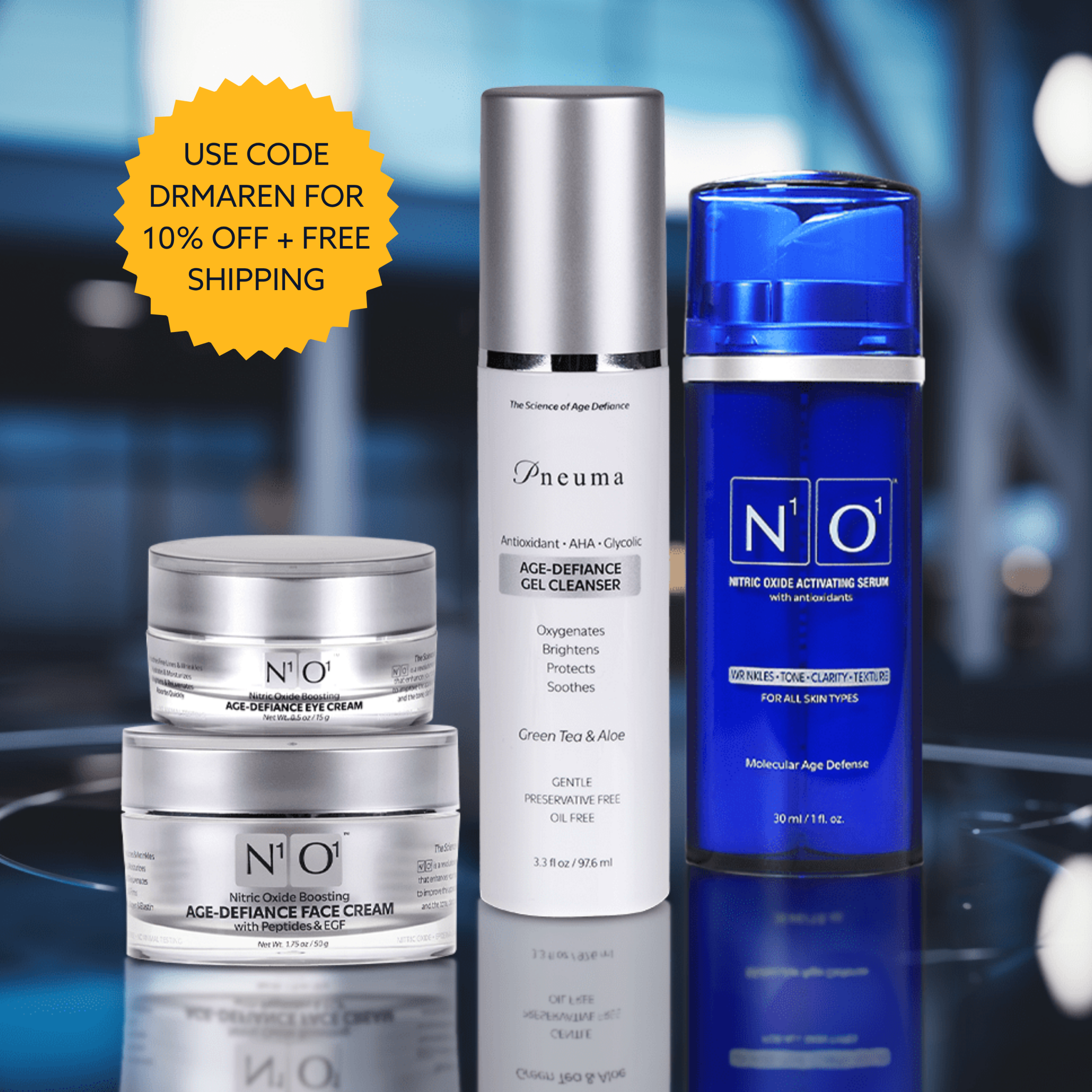 N101 Product images and a discount code